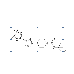 4-[4-(4,4,5,5-四甲基-1,3,2-二氧雜環(huán)戊硼烷-2-基)-1H-吡唑-1-基]哌啶-1-甲酸叔丁酯