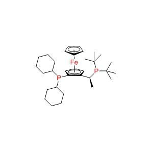 (S)-1-[(RP)-2-(二環(huán)己基膦)二茂鐵基]乙基二叔丁基膦