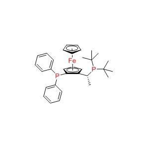 (R)-1-[(SP)-2-(二苯基膦基)二茂鐵]乙基二叔丁基膦