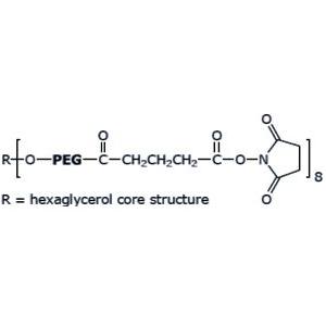 8arm PEG Succinimidyl Glutarate (hexaglycerol)