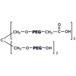 (HO)2-4ARMPEG-(COOH)2