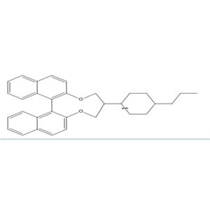 (13BR)-5,6-二氫-5-(反式-4-丙基環(huán)己基)-4H-二萘并[2,1-F:1',2'-H][1,5]二氧雜環(huán)壬四烯