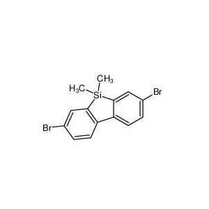 3,7-二溴-5,5-二甲基-5H-二苯并[b，d]硅烷