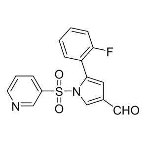 5-(2-氟苯基)-1-[(吡啶-3-基)磺?；鵠-1H-吡咯-3-甲醛