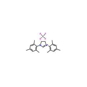 1,3-雙(2,4,6-三甲苯基)-4,5-二氫咪唑鎓四氟硼酸鹽