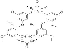 雙(3,5,3’,5’-二甲氧基二亞芐基丙酮)鈀(0)
