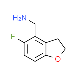 (5-fluoro-2,3-dihydrobenzofuran-4-yl)methanamine