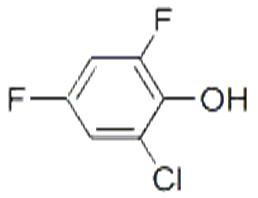 2，4-二氟-6-氯苯酚