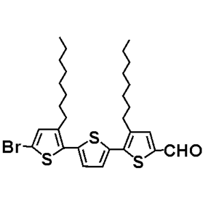 5''-溴-3,3''-二辛基-[2,2':5',2''-三噻吩]-5-甲醛