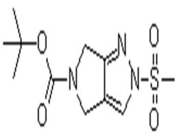 2-(甲基磺?；?-2,6-二氫吡咯并[3,4-c]吡唑-5(4H)-羧酸叔丁酯