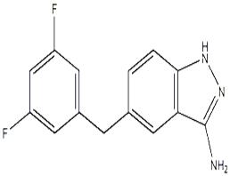 5-(3,5-二氟芐基)-1H-吲唑-3-胺