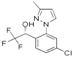 R）-1-（4-氯-2-（3-甲基吡唑-1-基）苯基）-2，2,2三氟乙醇