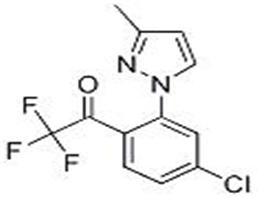 1- [4-氯-2-(3-甲基-1H-吡唑-1-基)苯基] -2,2,2-三氟乙烷-1-酮