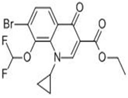 7-溴-1-環(huán)丙基-8-二氟甲氧基-1,4-二氫-4-氧代喹啉-3-羧酸乙酯