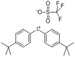 雙［4-(1,1-二甲基乙基)苯基］碘鎓與三氟甲磺酸的鹽(1:1)