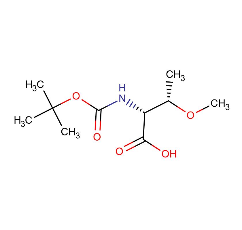 CAS#544480-14-0 Boc-O-甲基-(2R 3S)-蘇氨酸  (2R,3S)-2-{[(tert-butoxy)carbonyl]amino}-3-methoxybutanoic acid