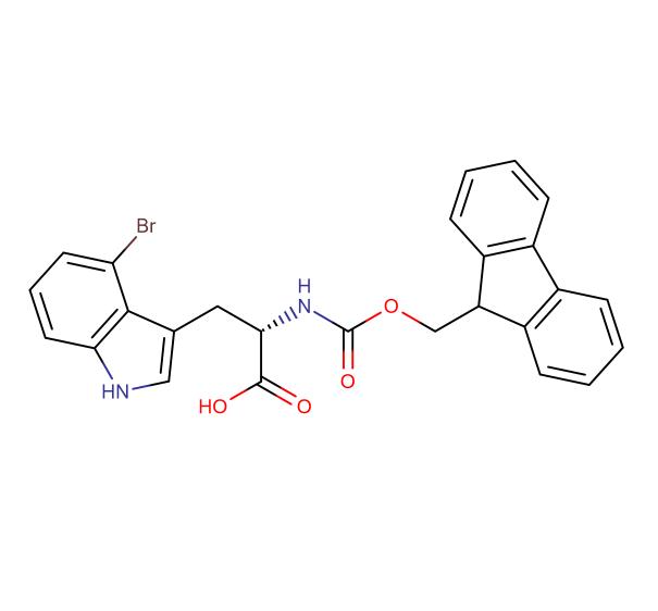 Hiqh quality/Low price supply 2244532-69-0 Fmoc-L-Trp(4-Br)-OH N-Fmoc-4-Br-L-Tryptophan