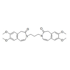 鹽酸伊伐布雷定脫氫二聚體雜質(zhì)，3,3'-丙烷-1,3-二基雙(7,8-二甲氧基-1,3,-二氫-2H-3-苯并氮雜-2-酮)