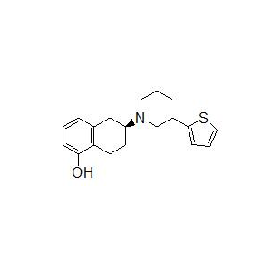 羅替戈??； (S)-5,6,7,8-四氫-6-(丙基(2-(2-噻吩基)乙基)氨基)-1-萘酚