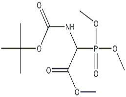 (±)-BOC-A-膦酰基甘氨酸三甲酯,95%