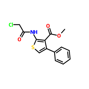 2-(2-氯乙?；被?-4-苯基噻吩-3-甲酸甲酯