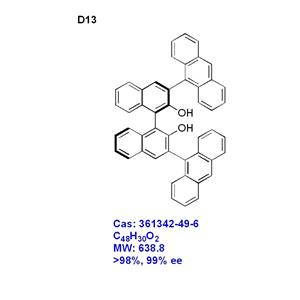 (R)-3,3′-二-9-蒽基-1,1′-二-2-萘酚