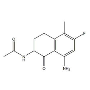 N-(8-氨基-6-氟-5-甲基-1-氧代-1,2,3,4-四氫萘-2-基)乙酰胺