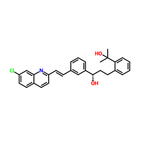 2-(2-(3-(2-(7-氯-2-喹啉基)-乙烯基苯基)-3-羥基丙基)苯基)-2-丙醇