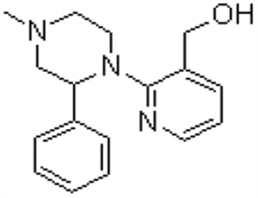 2-(4-甲基-2-苯基-1-哌嗪基)-3-吡啶甲醇