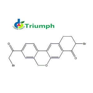 9-溴-3-(2-溴乙?；?-10,11-二氫-5H-二苯并(C,G) CHROMEN-8(9H)-酮