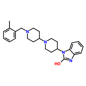 1,3-二氫-1-[1'-[(2-甲基苯基)甲基][1,4'-聯(lián)哌啶]-4-基]-2H-苯并咪唑-2-酮