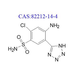 5-(2-氨基-4-氯-5-苯磺酰胺)-1H-四唑