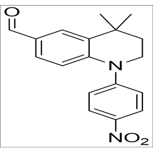 4,4-二甲基-1-（4-硝基苯基）-1,2,3,4-四氫喹啉-6-甲醛