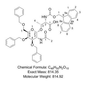 O-[2-(乙酰氨基)-2-脫氧-3,4,6-三-O-(苯基甲基)-ALPHA-D-吡喃半乳糖基]-N-[芴甲氧羰基]-L-蘇氨酸