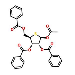 2,3,5-三-O-苯甲?；?1-O-乙?；?4-硫-D-核糖