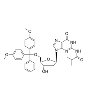 5'-O-(4,4'-二甲氧基三苯基)-N2-異丁酰基-2'-脫氧鳥甙