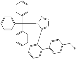 N-(三苯基甲基)-5-(4'-溴甲基聯(lián)苯-2-基)四氮唑