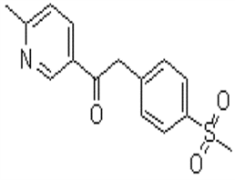 1-(6-甲基吡啶-3-基)-2-[4-(甲基磺?；?苯基]乙酮