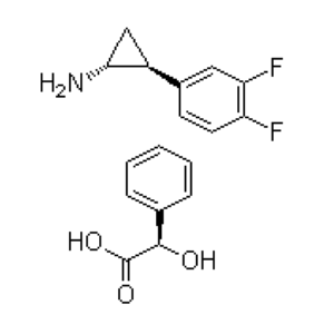 (1R,2S)-2-(3,4-二氟苯基)環(huán)丙銨(2R)-羥基(苯基)乙酸鹽