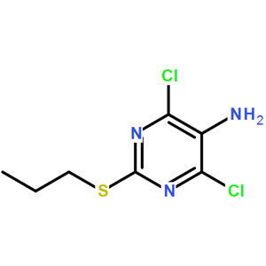 4,6-二氯 -2-(丙硫基)-5-氨基嘧啶