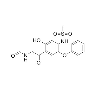 甲酰胺基甲基-2-羥基-4-甲磺酰胺基-5-苯氧基苯基酮