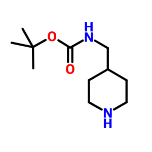 4-(Boc-氨甲基)哌啶