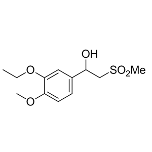 1-(3-乙氧基-4-甲氧基苯基)-2-(甲基磺?；?乙醇