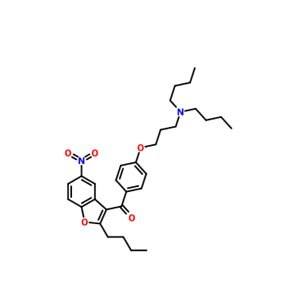 (2-丁基-5-硝基-3-苯并呋喃基)[4-[3-(二丁基氨基)丙氧基]苯基]甲酮