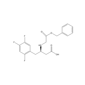 (R)-3-(芐氧羰基乙基)氨基-4-(2,4,5-三氟苯基)-丁酸