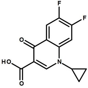 1-環(huán)丙基-6,7-二氟-1,4-二氫-4-氧代-3-喹啉甲酸