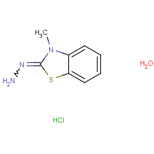 3-甲基-2-苯并噻唑啉酮腙鹽酸鹽水合物