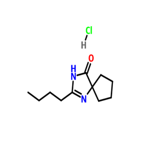 2-丁基-1,3-二氮雜螺環(huán)[4,4]壬-1-烯-4-酮鹽酸鹽