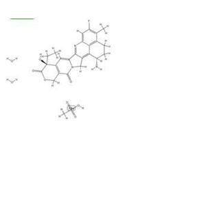 依喜替康甲磺酸鹽水合物