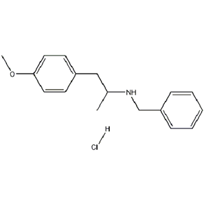 4-甲氧基-ALPHA-甲基-N-(苯甲基)苯乙胺鹽酸鹽